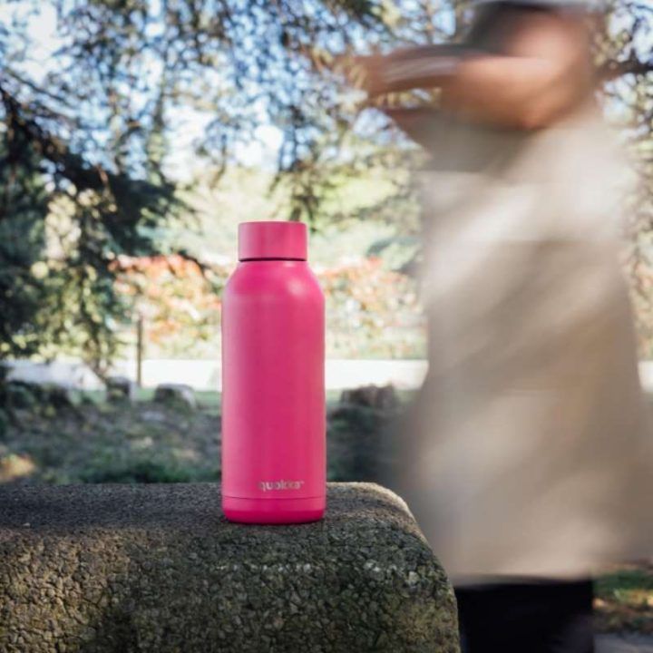 Nerūdijančio plieno gertuvė Quokka Solid 510 ml, rožinė
