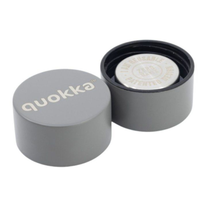 Nerūdijančio plieno gertuvė Quokka Solid 510 ml, pilka