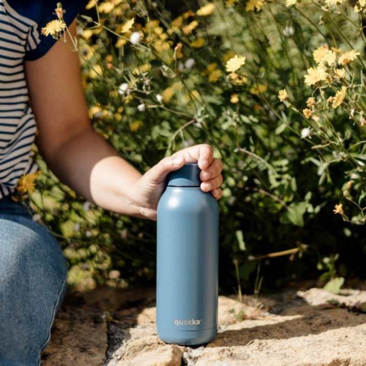 Nerūdijančio plieno gertuvė Quokka Solid, 510 ml, mėlyna