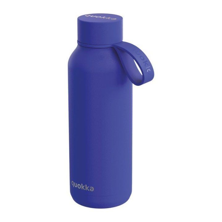 Nerūdijančio plieno gertuvė Quokka Solid su dirželiu, 510 ml