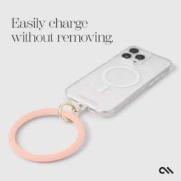 Telefono laikiklis Case-Mate Phone Bangle, persikinis
