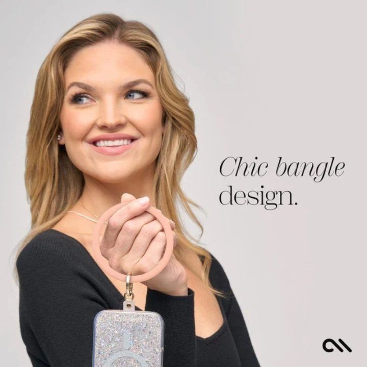 Telefono laikiklis Case-Mate Phone Bangle, persikinis