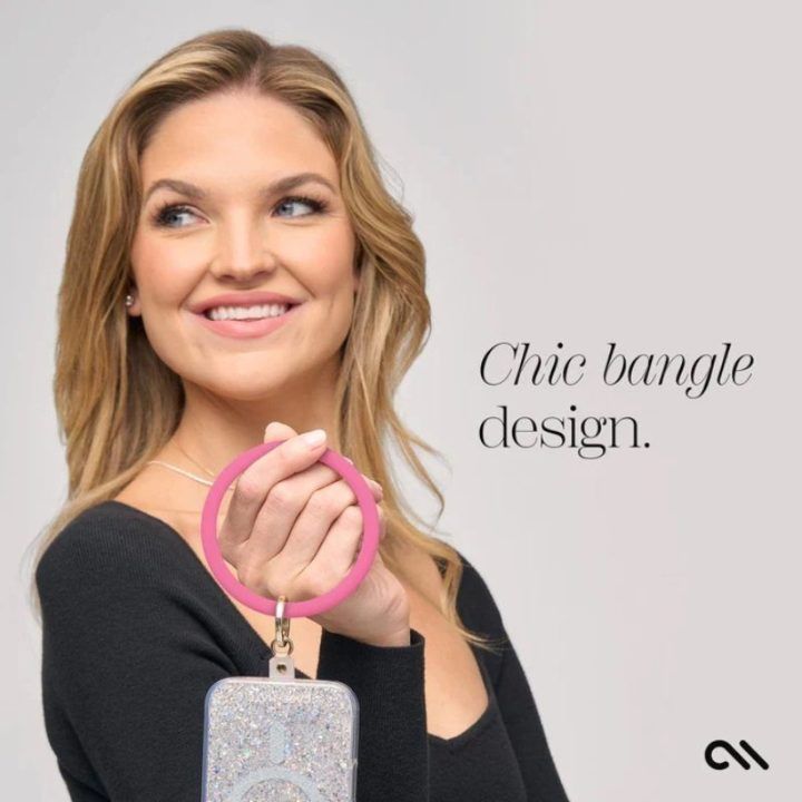 Telefono dirželis „Case-Mate Phone Bangle“ rožinis