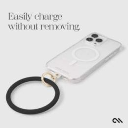 Case-Mate Phone Bangle telefono dirželis juodas