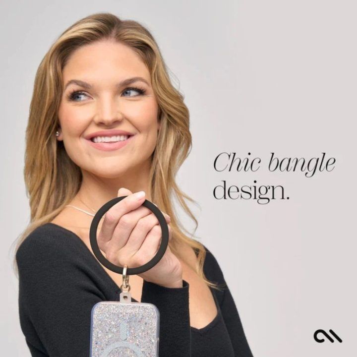 Case-Mate Phone Bangle telefono dirželis juodas