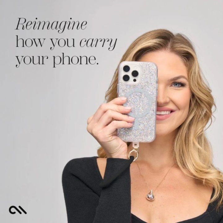 Case-Mate Phone Bangle telefono dirželis juodas