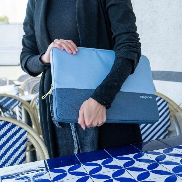 STM Origin nešiojamojo kompiuterio dėklas 14" / 13", žydros spalvos