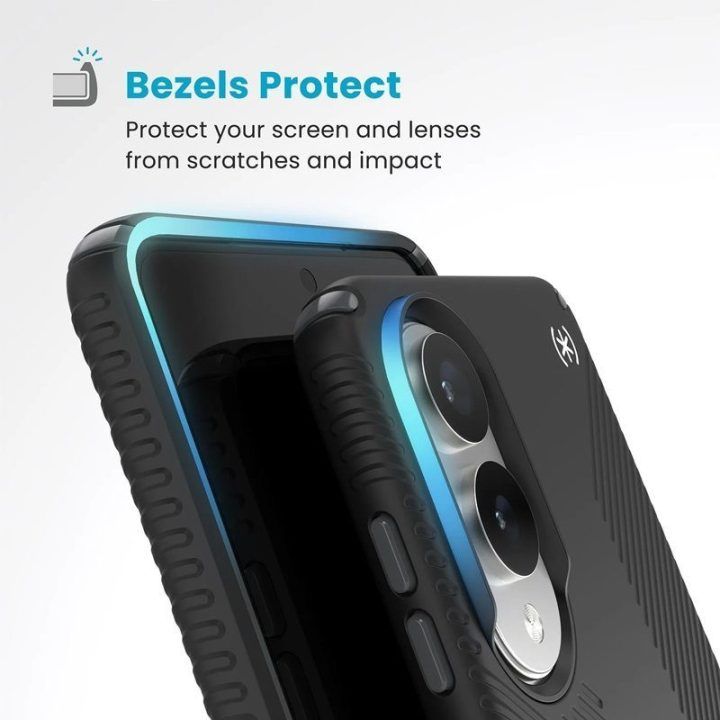 Dėklas Samsung Galaxy S25 Edge, juodas, Speck Presidio2 Grip Magnet