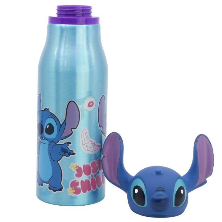 Vaikiška aliumininė gertuvė Disney Stitch, 690 ml
