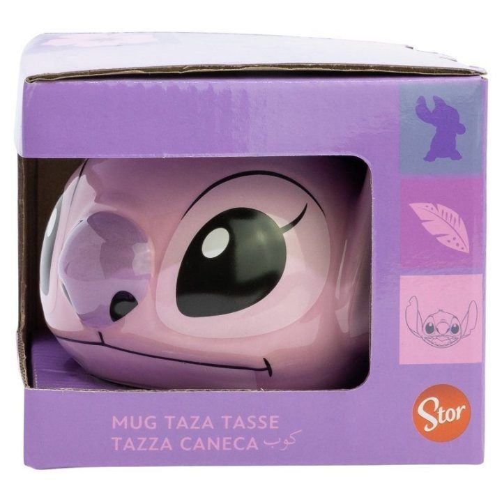 Puodelis iš keramikos 375 ml Disney Stitch Angel