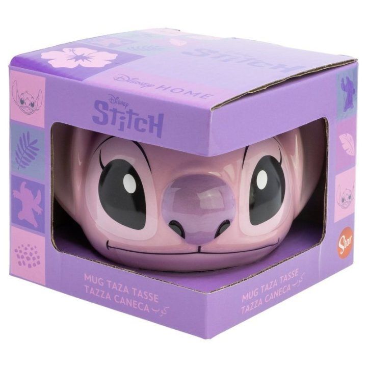 Puodelis iš keramikos 375 ml Disney Stitch Angel