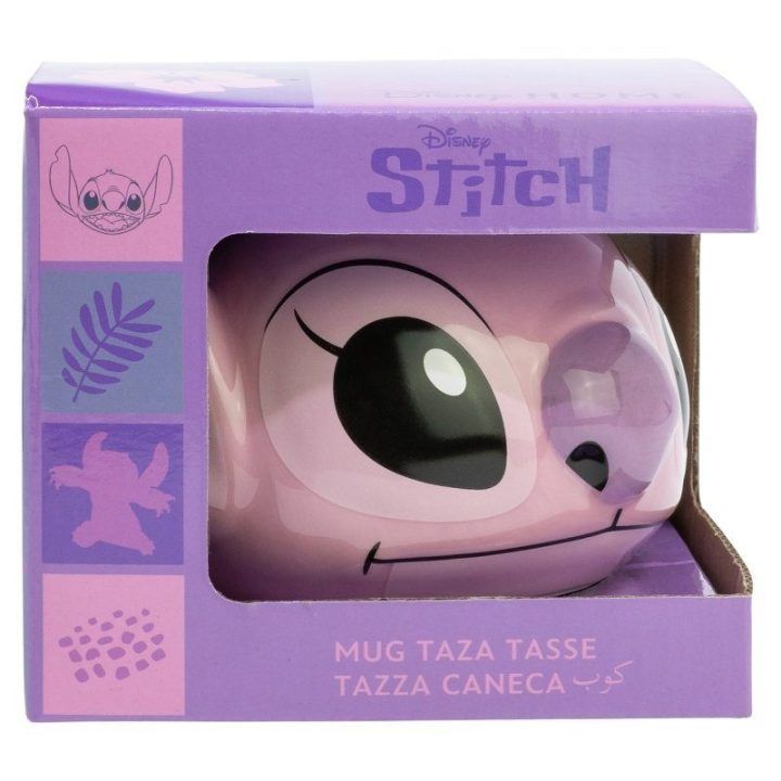 Puodelis iš keramikos 375 ml Disney Stitch Angel