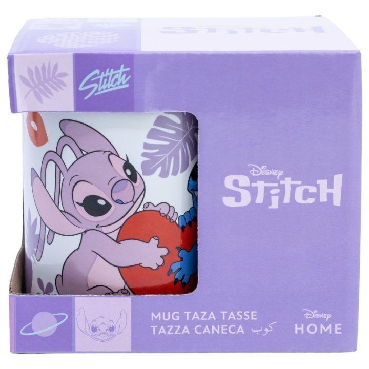 Disney Stitch keraminis puodelis dėžutėje, 325 ml