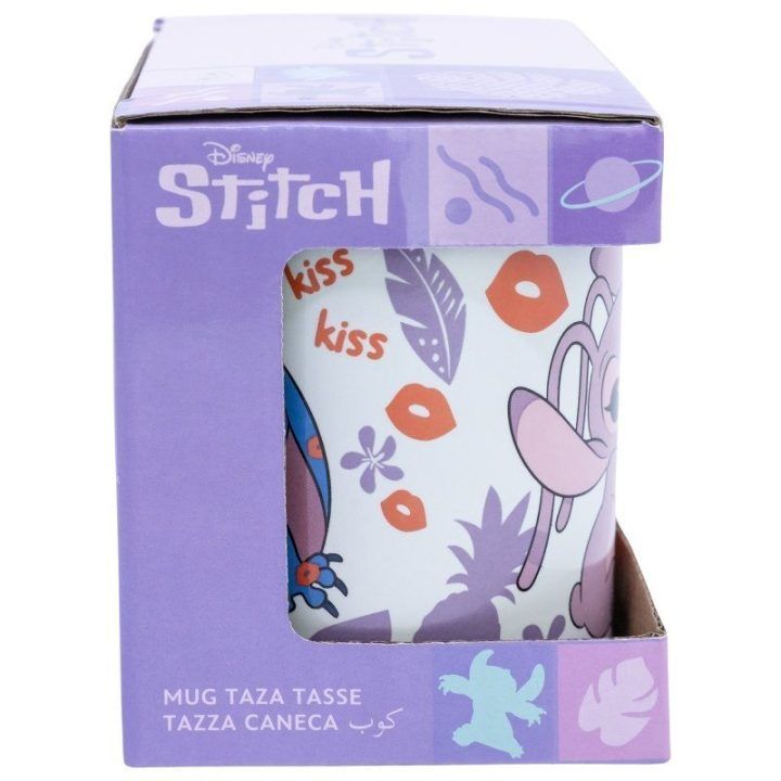 Disney Stitch keraminis puodelis dėžutėje, 325 ml