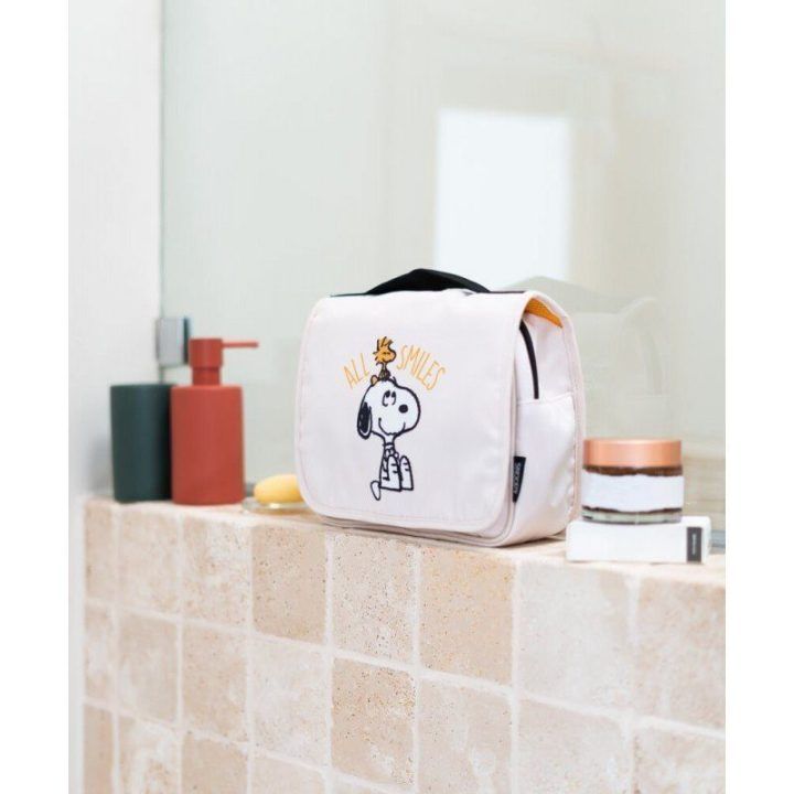 Snoopy kosmetinė su kabliuku, 20 × 25 × 9,5 cm