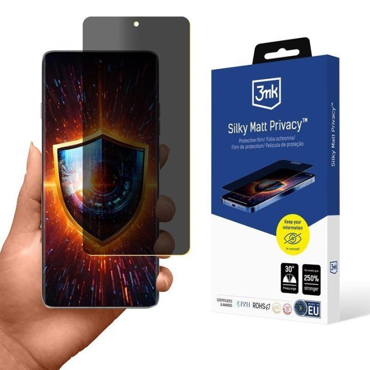 Apsauginė plėvelė 3mk Silky Matt Privacy Motorola Edge 60 Pro