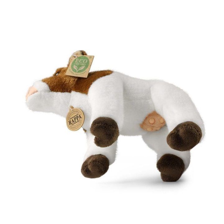 Minkštas žaislas karvė Rappa, 23 cm, ekologiškas