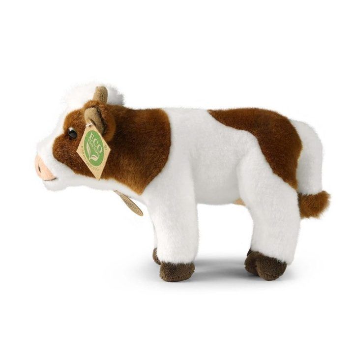 Minkštas žaislas karvė Rappa, 23 cm, ekologiškas