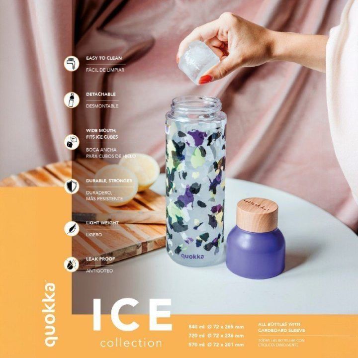Gertuvė Quokka Ice 720 ml, bambuko spalvos