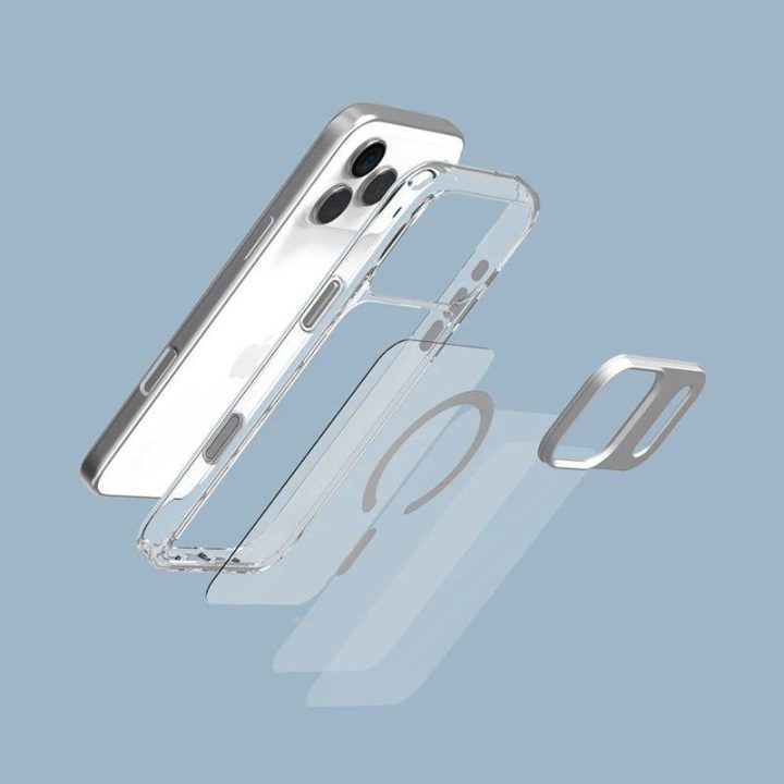 Dėklas iPhone Air, permatomas, Moshi iGlaze MagSafe