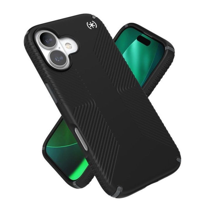 Dėklas iPhone 17, juodas Speck Presidio2 Grip MagSafe