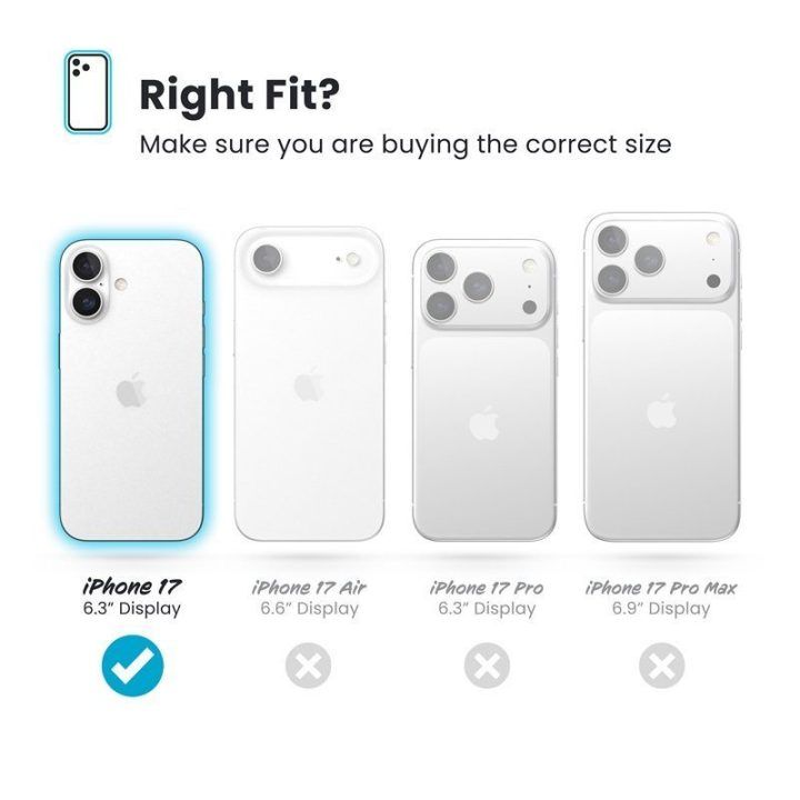 Dėklas iPhone 17, juodas Speck Presidio2 Grip MagSafe