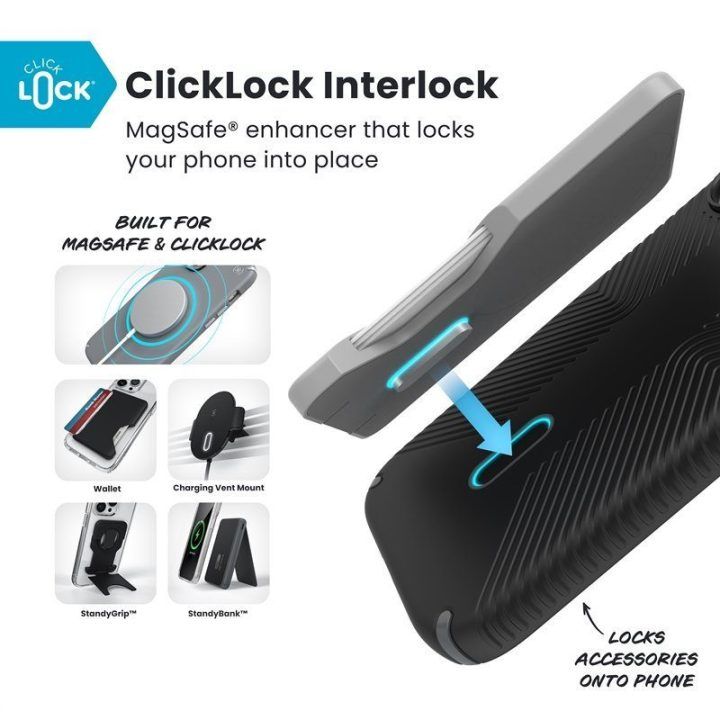 Dėklas iPhone 17 Speck Presidio2 Grip su MagSafe