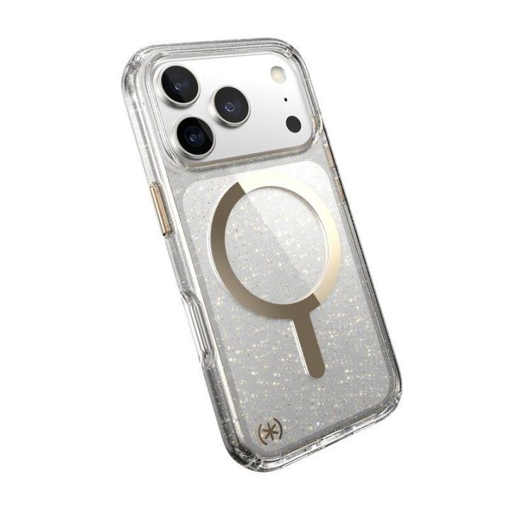 Dėklas Speck Presidio Lux MagSafe iPhone 17 Pro, auksinis