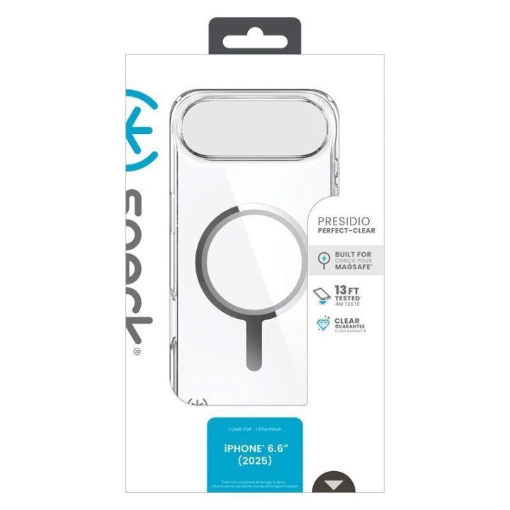 Permatomas dėklas Speck Presidio Perfect Clear MagSafe iPhone Air