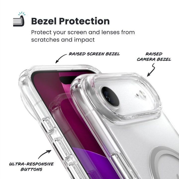 Permatomas dėklas Speck Presidio Perfect Clear MagSafe iPhone Air