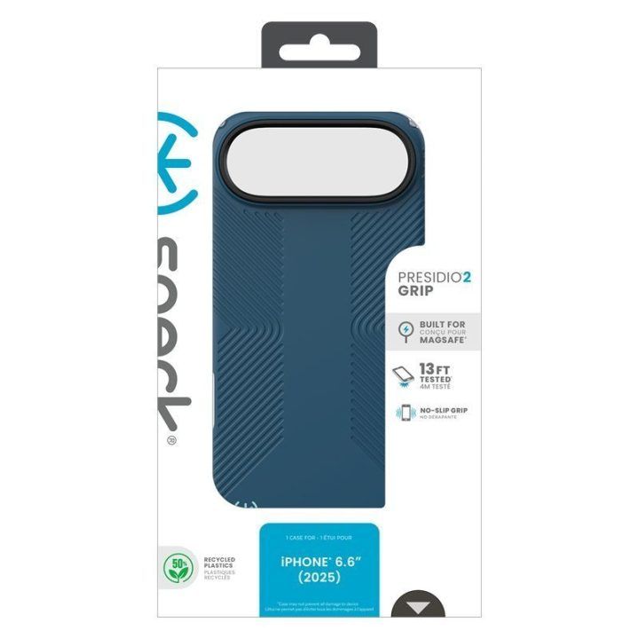 Dėklas iPhone Air Speck Presidio2 Grip MagSafe, mėlynas