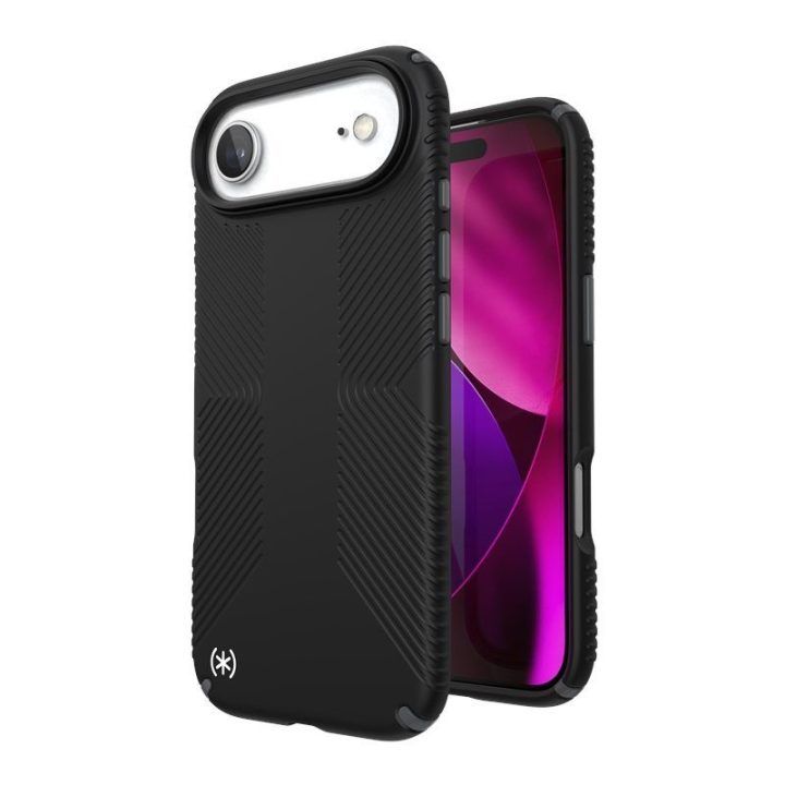 Dėklas iPhone Air Speck Presidio2 Grip MagSafe, juodas