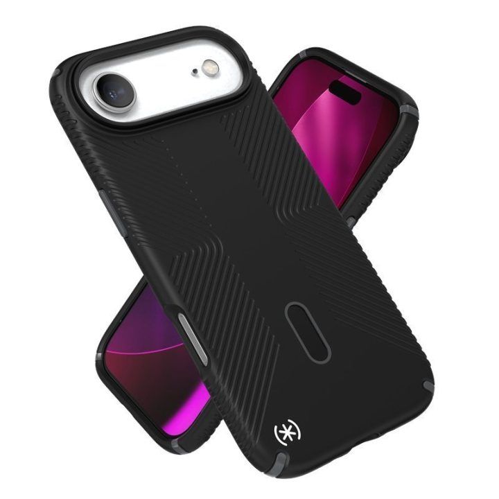 Dėklas iPhone Air Speck Presidio2 Grip ClickLock su MagSafe, juodas