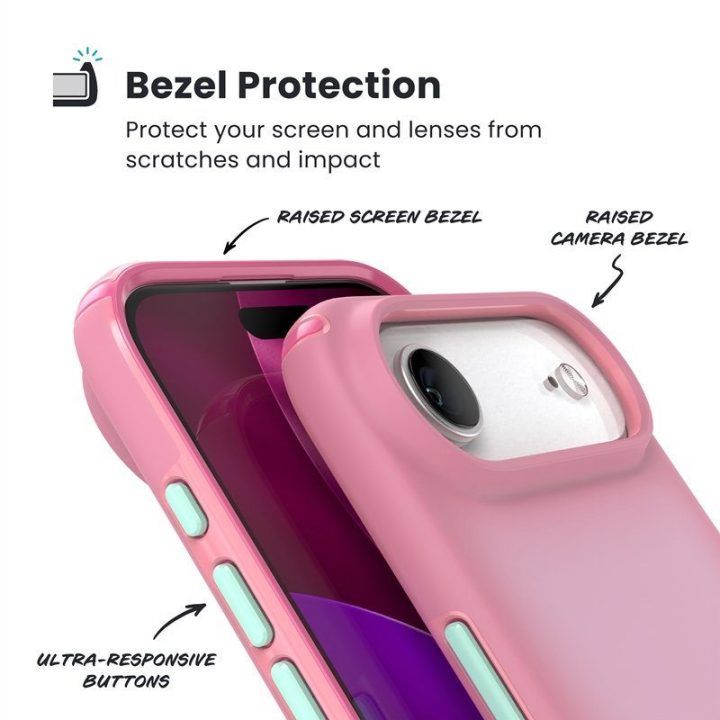 Dėklas iPhone Air Speck Presidio Lux MagSafe, rožinis