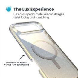 Dėklas iPhone Air Speck Presidio Lux MagSafe, sidabro spalvos