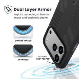 Dėklas Speck Presidio2 Grip ClickLock MagSafe iPhone 17 Pro Max