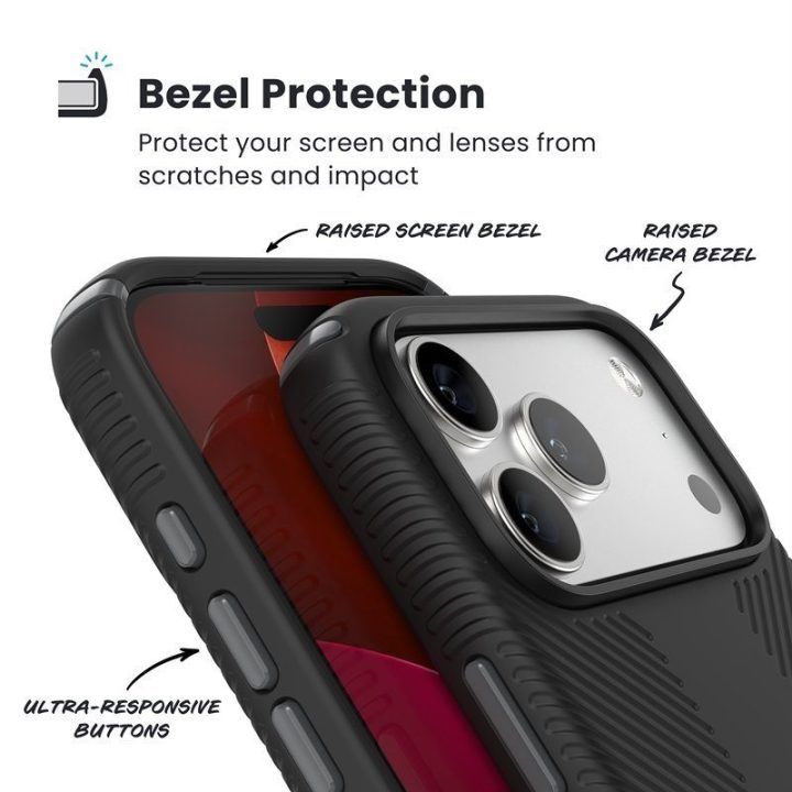 Dėklas Speck Presidio2 Grip ClickLock MagSafe iPhone 17 Pro Max