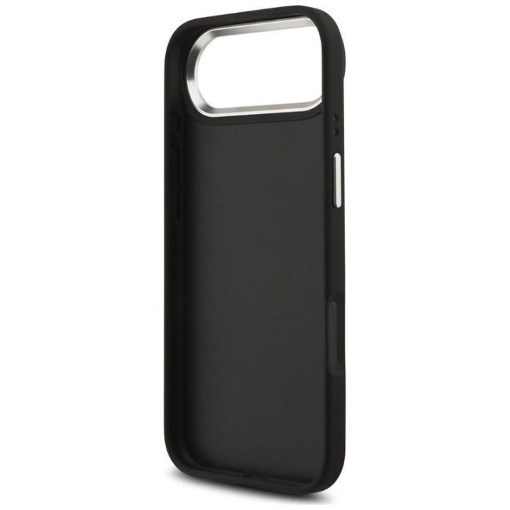 Dėklas iPhone Air Guess Grained Big 4G Classic Logo, juodas
