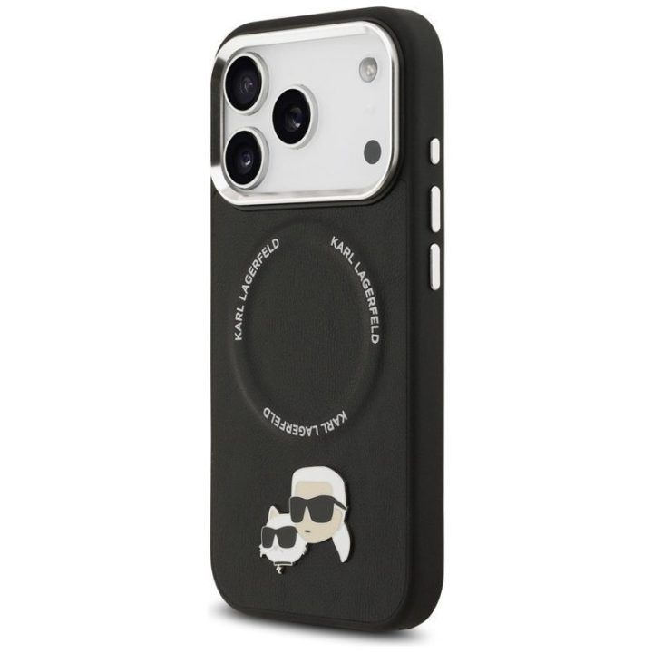 Dėklas iPhone 17 Pro Karl Lagerfeld juodas