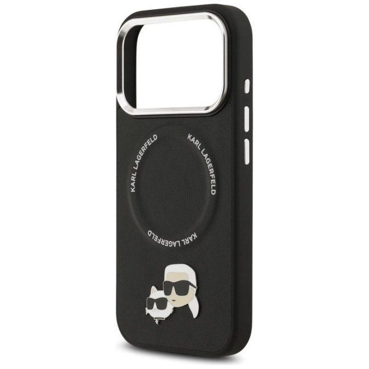 Dėklas iPhone 17 Pro Karl Lagerfeld juodas