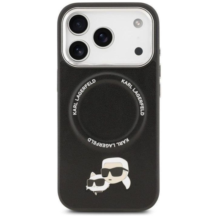 Dėklas iPhone 17 Pro Karl Lagerfeld juodas