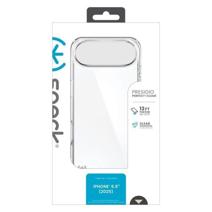 Permatomas dėklas iPhone Air Speck Presidio Perfect-Clear