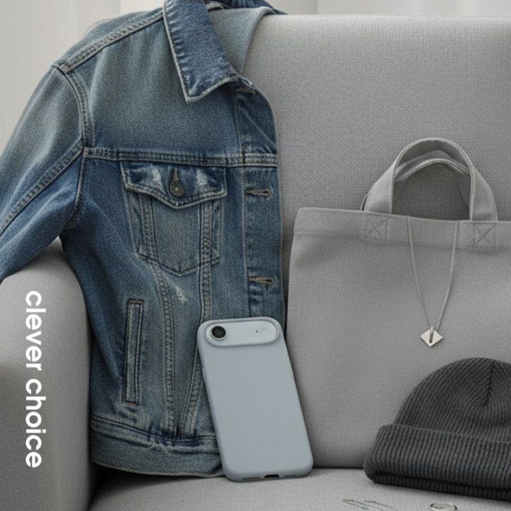 MagSafe dėklas iPhone Air, juodas, Crong