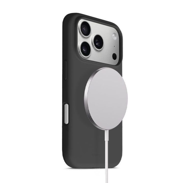 Dėklas MagSafe iPhone 17 Pro Max, juodas