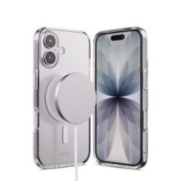 Permatomas dėklas iPhone 17 Crong Clear MAG Cover
