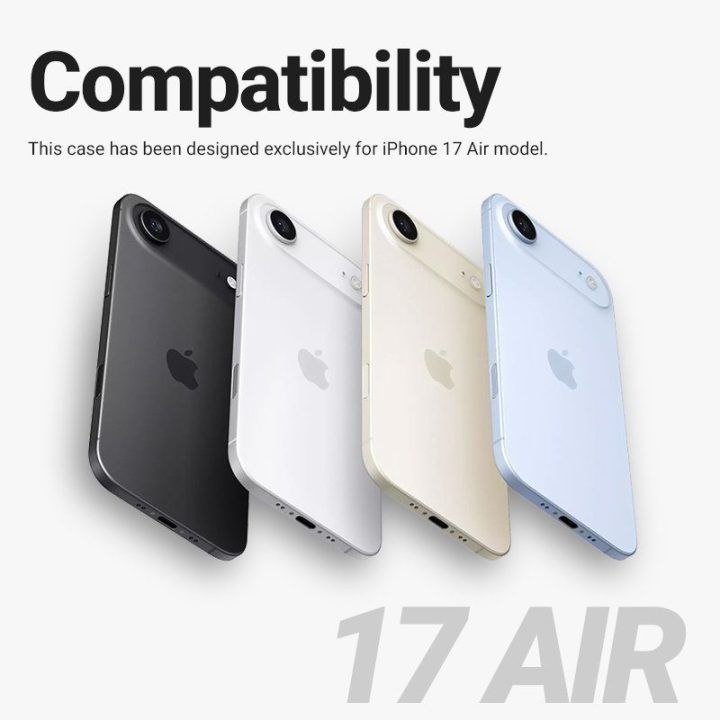 Permatomas dėklas iPhone Air Crong Clear MAG Cover