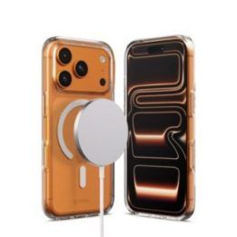Permatomas dėklas iPhone 17 Pro Crong Clear MAG Cover