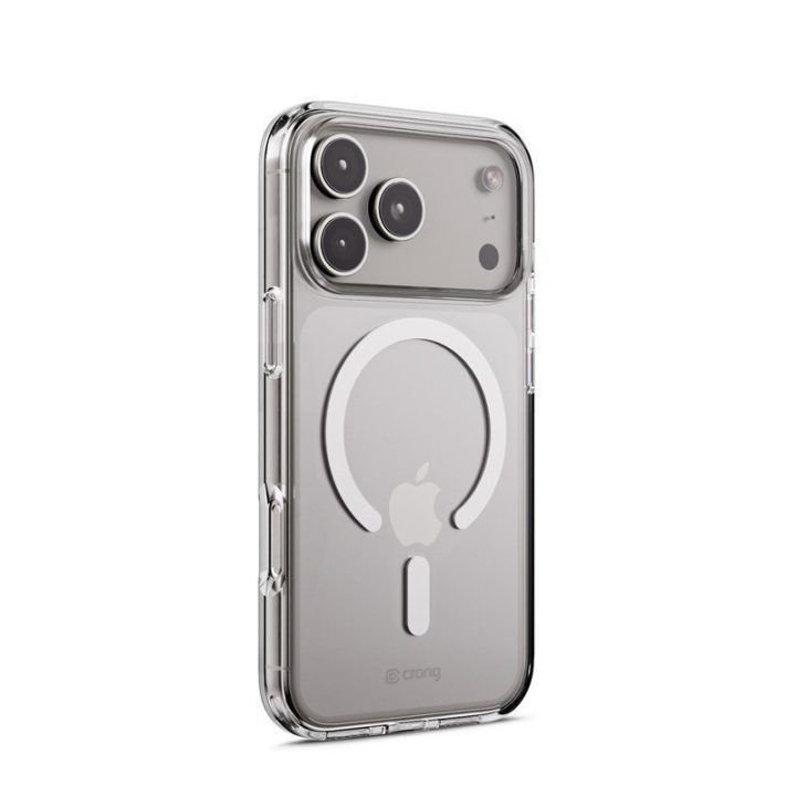Permatomas dėklas iPhone 17 Pro Crong Clear MAG Cover