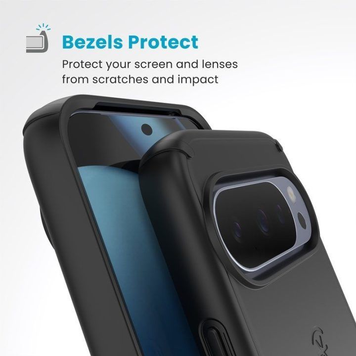 Dėklas Google Pixel 10 Pro XL, juodas Speck ImpactHero Slim