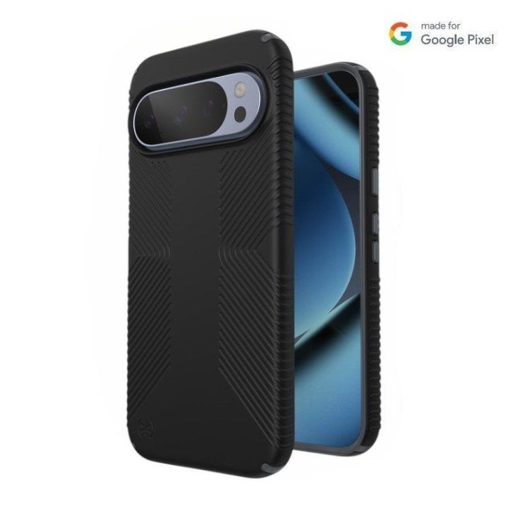Dėklas Google Pixel 10 Pro XL, juodas/pilkas, Speck Presidio2 Grip Magnet